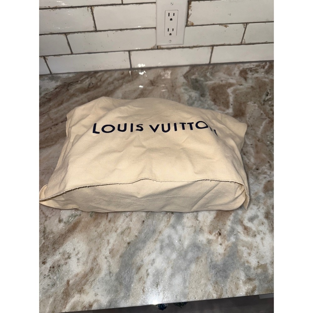 Louis Vuitton On My Side PM Caramel Leather Shearling Monogram Handbag M58918 - Picture 7 of 12